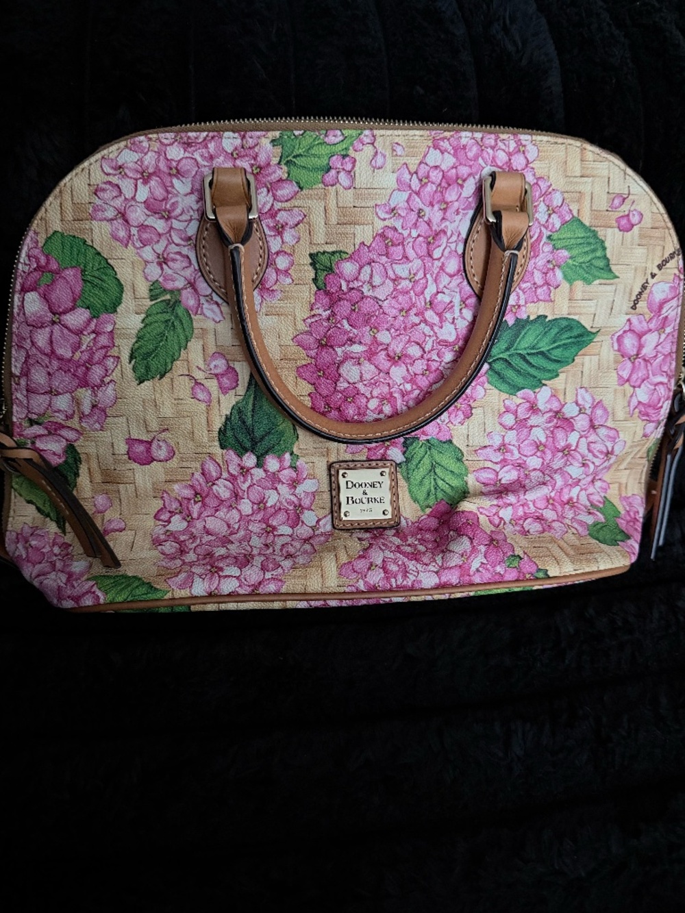Dooney and Bourke Floral Print Handbag